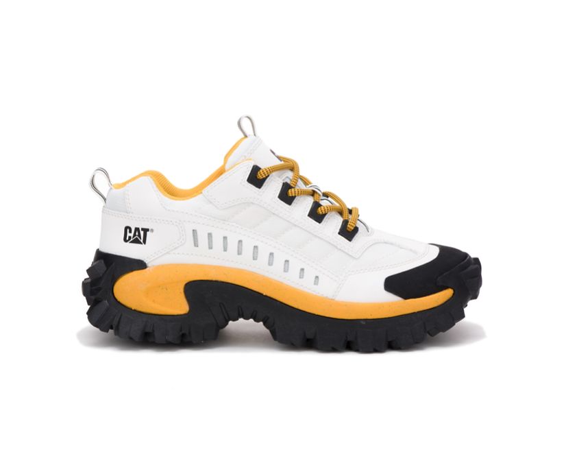 Caterpillar Intruder - Hvite/Svart/Gul Sneakers Herre - Norge ( PSRIM-1547 )